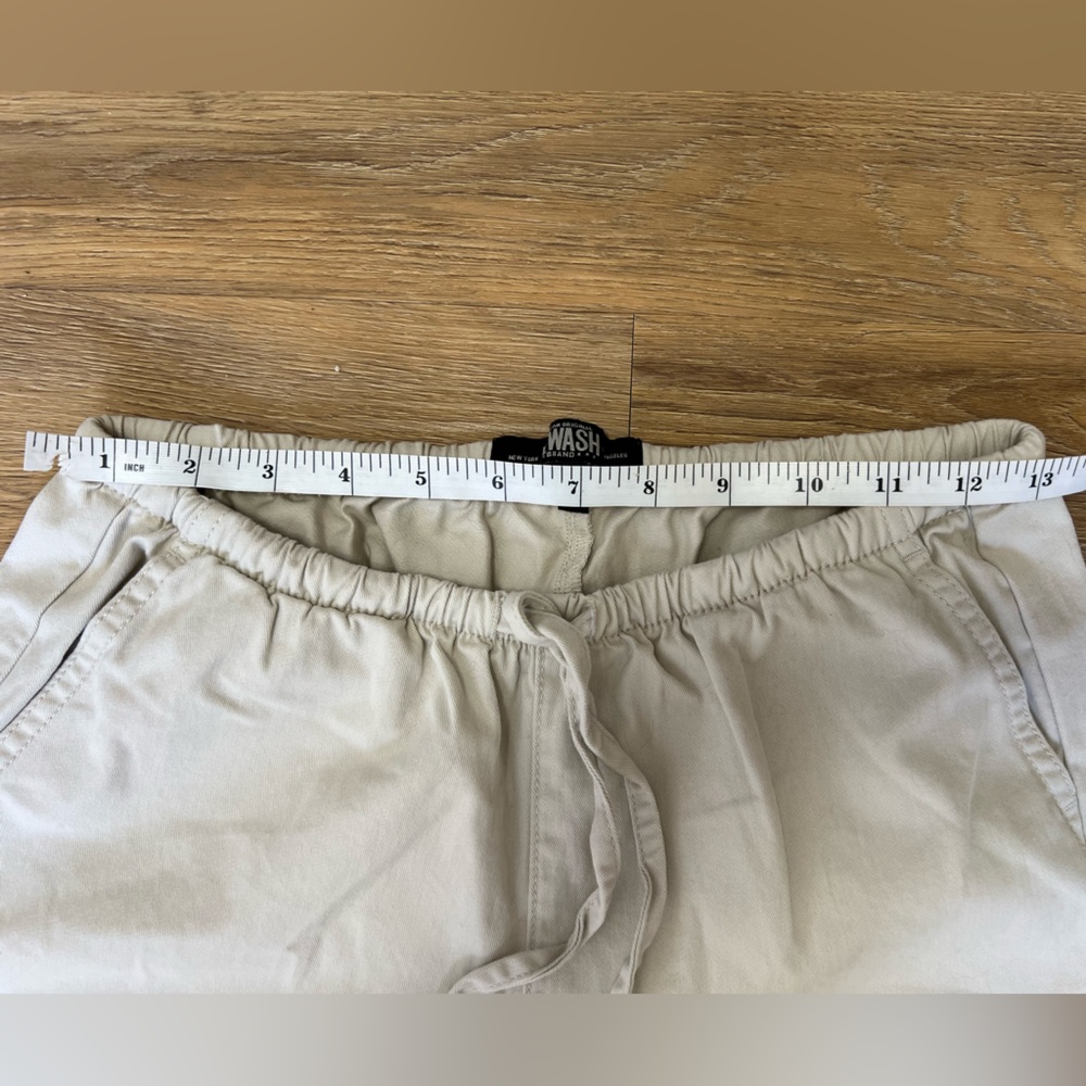 Easy Cotton Wide Leg Drawstring Pants - Picture 3 of 8